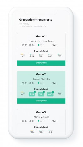 BeachLiga Training Groups