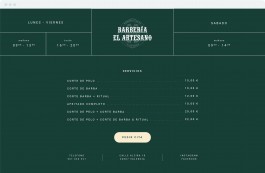 Barberia El Artesano Web
